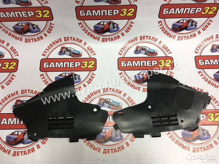 Щитки бампера Ларгус передний левый и правый