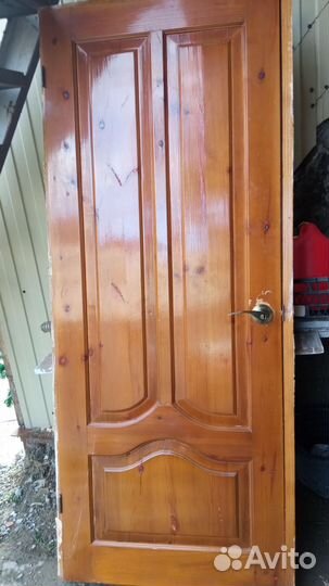 Межкомнатные двери бу деревянные 80-206; 60
