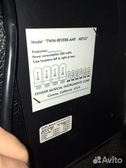 Fender 65 Twin Reverb отличное состояние не высыла