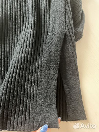 Платье лапша с разрезом