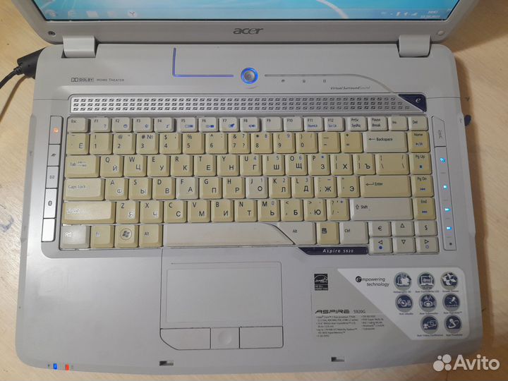 Ноутбук acer aspire 5920G