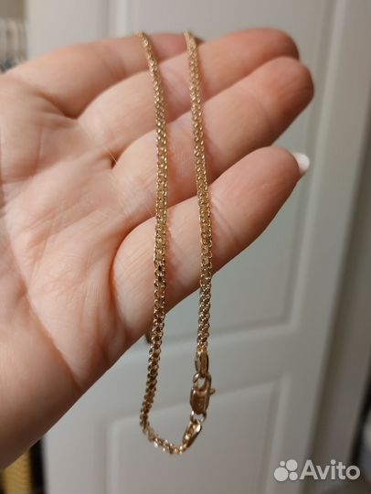 Кольцо и цепочка медицинский сплав