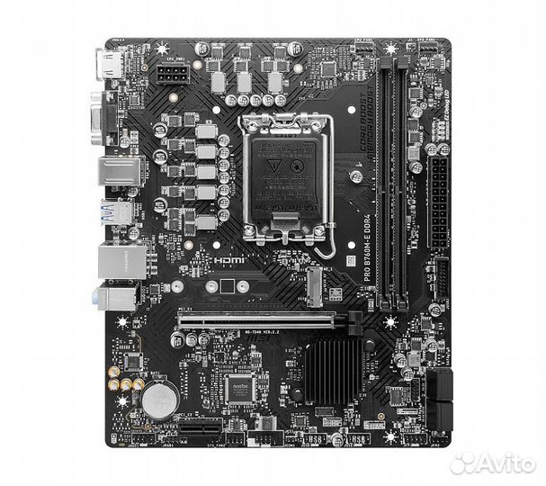 Материнская плата MSI Pro B760M-E D4