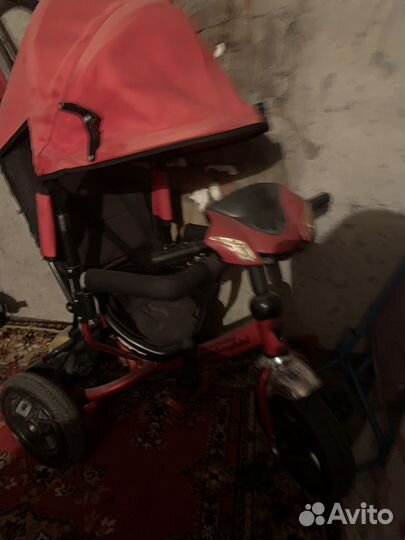 Детский трехколесный велосипед бу