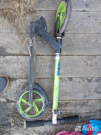 Скейт и самокат