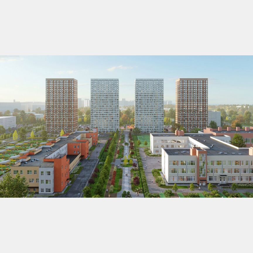 1-к. квартира, 34,7 м², 9/23 эт.