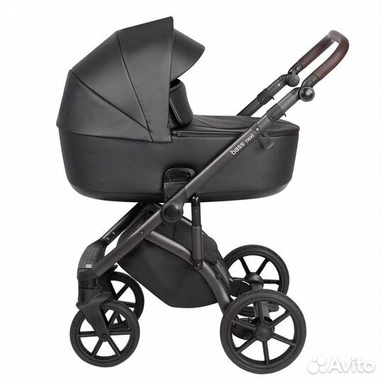 Коляска 2 в1 Bass Next, эко-кожа