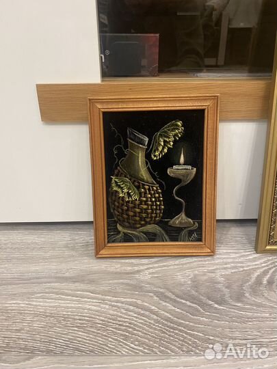 Картины маслом на бархате