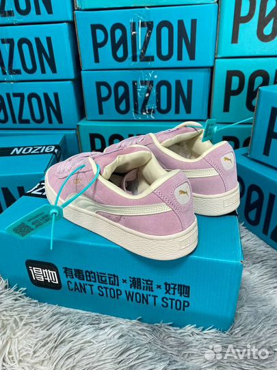 Puma Suede XL Розовые оригинал Poizon