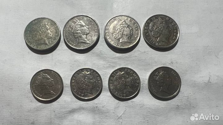 Монеты Бермудские острова