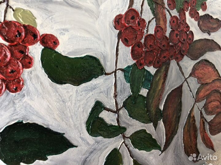 Картина рябина