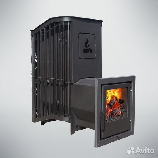 Печь Для Бани Терма Каменка Мини удлиненная