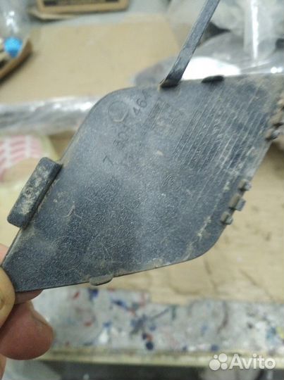 Заглушка буксировочного крюка Bmw 3 f30 задняя