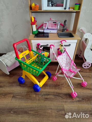 Каталка полесье коляска для кукол Mothercare