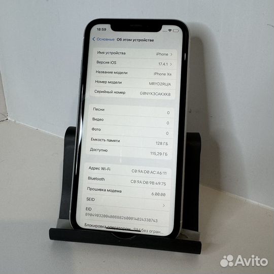 iPhone Xr, 128 ГБ