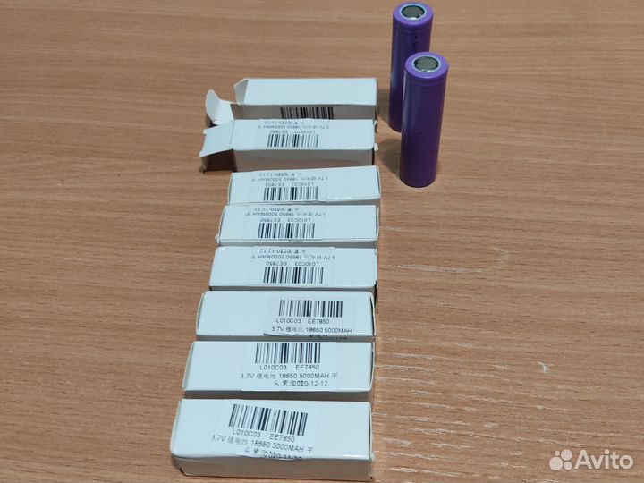 Аккумуляторы 18650