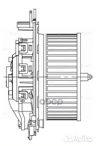 LFH 18EM вентилятор отопителя Skoda Octavia, V