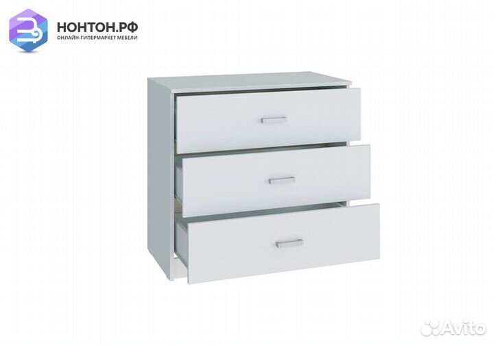 Комод Лофт 800 белый