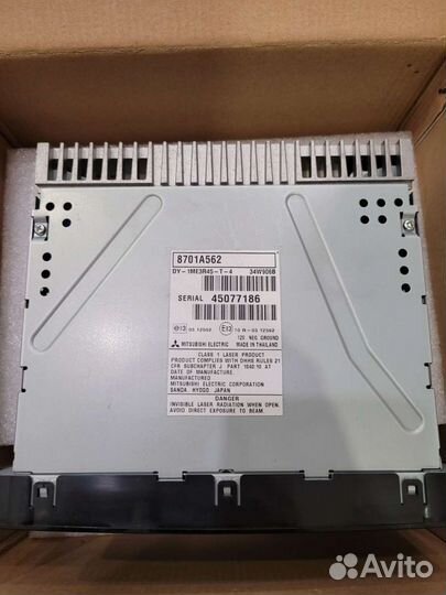 Штатная магнитола mitsubishi asx