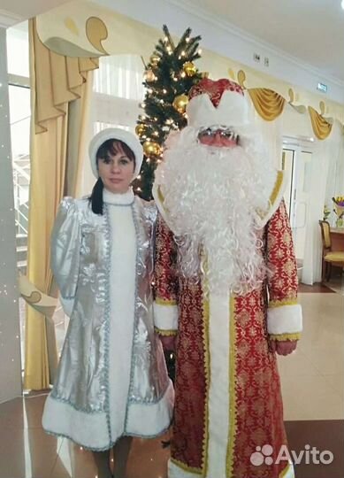 Костюм деда мороза и снегурочки