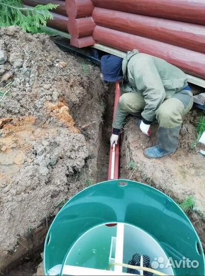 Септик монтаж в 1 день