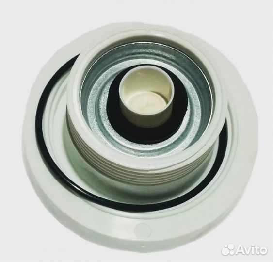 Суппорт в сборе пластик (резьба по часов.) +сальн