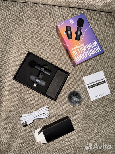 Беспроводной петличный микрофон для iPhone Gotsy