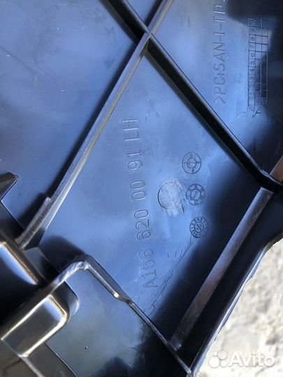 Mercedes ML166 рамка крепления фары лев