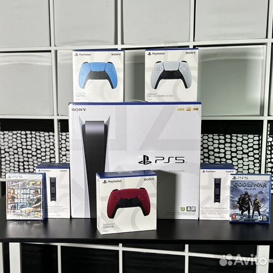 Sony Playstation 5 (3 ревизия; 500 игр)