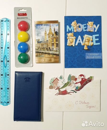 Записные книжки, открытки, магниты, фотоальбомы