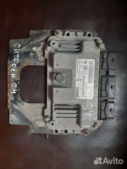 Блок управления двигателем Ситроен С4 II