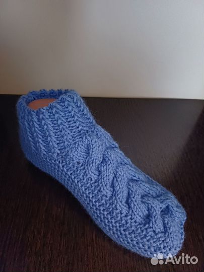 Тёплые носочки-следки ручной работы