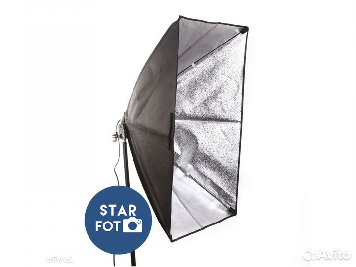 Софтбокс быстрораскладной 50х70см на одну лампу