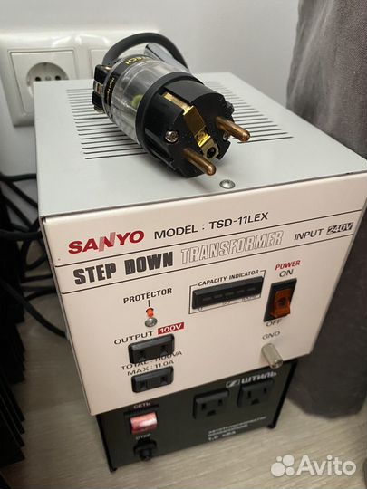 Понижающий японский трансформатор Sanyo