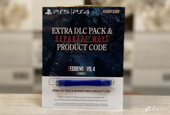 Код DLC Separate Ways Resident Evil 4 Sony PS4/PS5