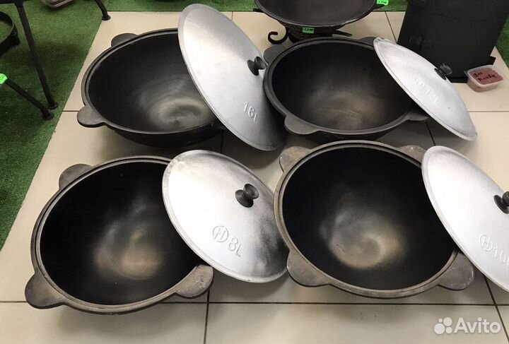 Чугунные казаны оригинал