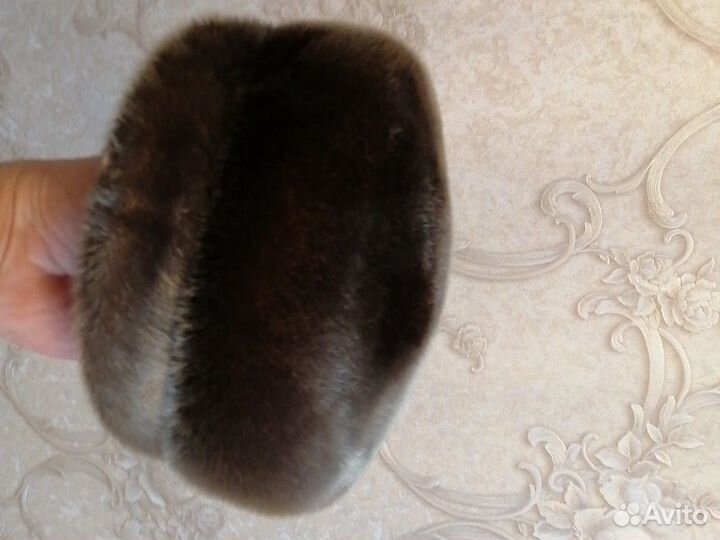 Меховая мужская кепка