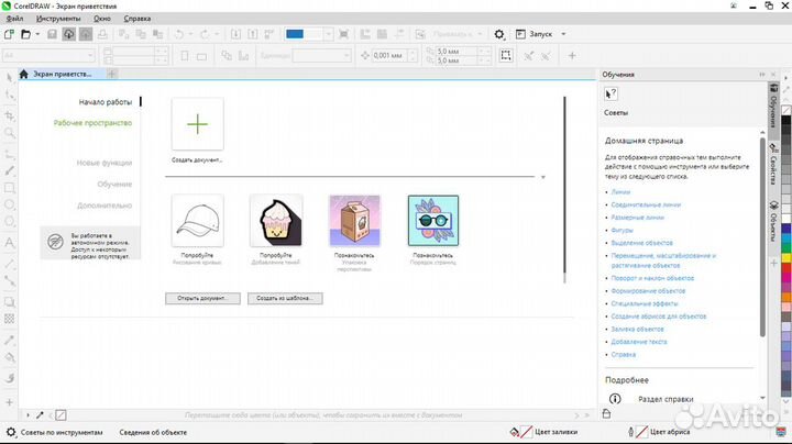 Coreldraw программа для Windows и MacOS