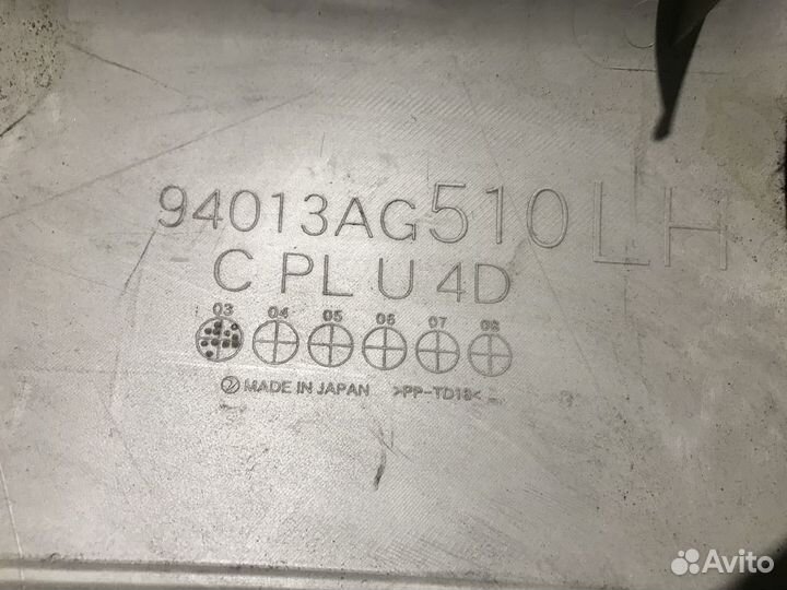 Обшивка стойки левая Subaru Outback B13