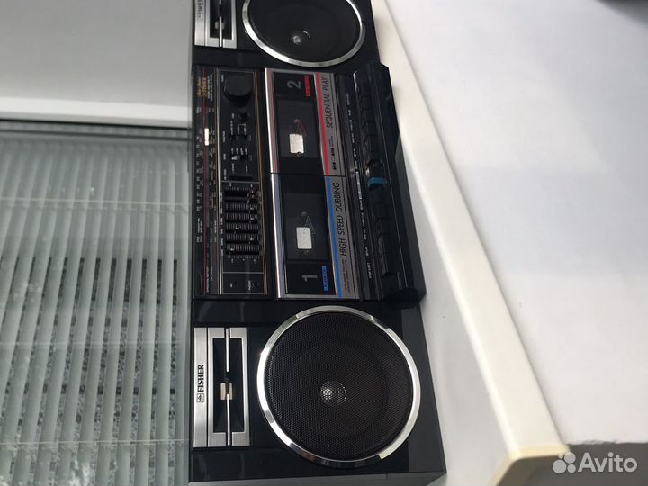 2-х касетный стереомагнитафон с радио