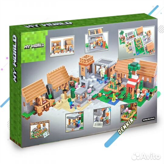 Конструктор My World Большая деревня 10531
