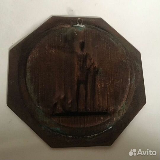 Медный барельеф Сражение при Лейпциге 1814