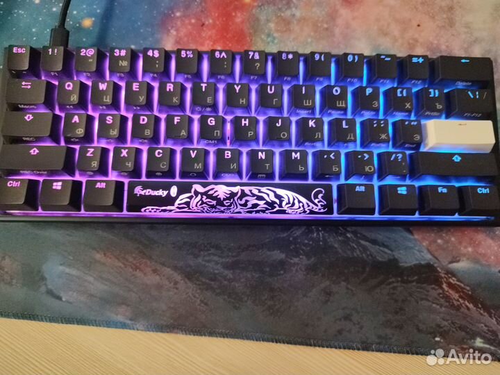 Ducky One 3 Mini Black Cherry MX RGB Brown