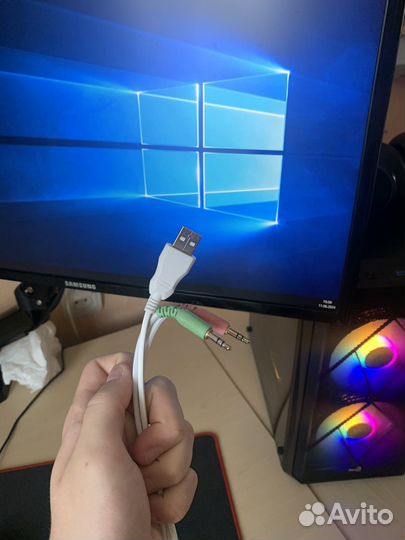 Наушники bloody g300