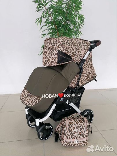 Новая коляска Babalo Future 2023 (леопард)