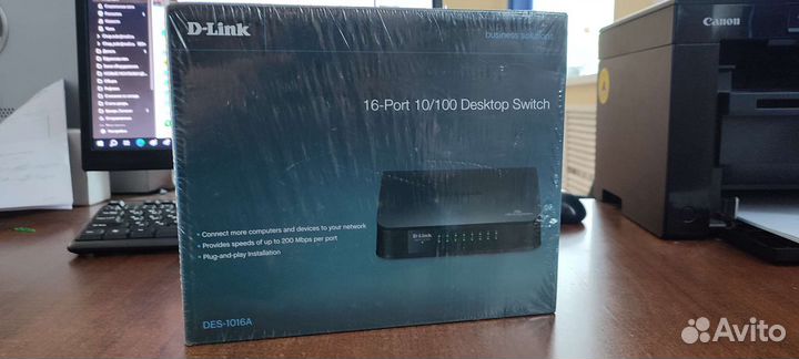 Коммутатор D-link des1016