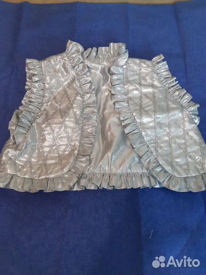 Новогодний жилет для девочки