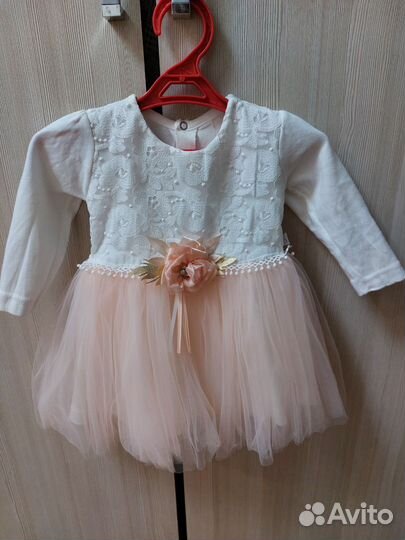 Платье для девочки 74 80