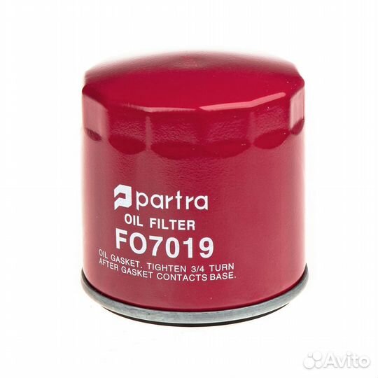 Фильтр масляный partra FO7019