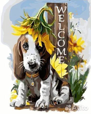 Картина по номерам новая